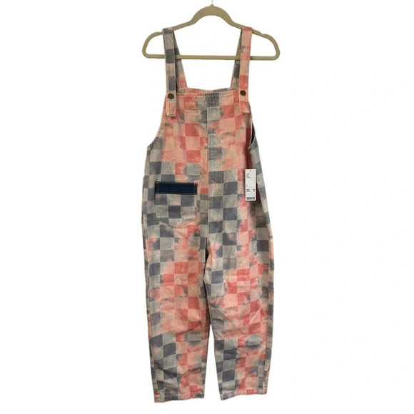 NWT BDG RYAN CHECKERED OVERALLS - Picture 3 of 6